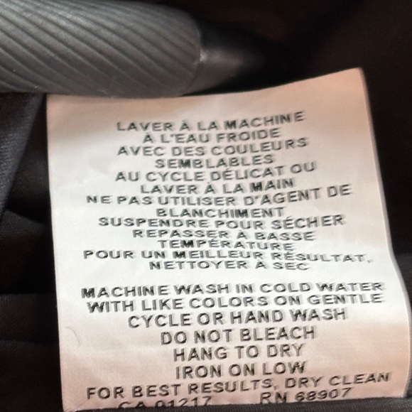 Le Château Y2K Vintage Black Floral Satin Pencil Skirt Side Slit 00 - Picture 10 of 13